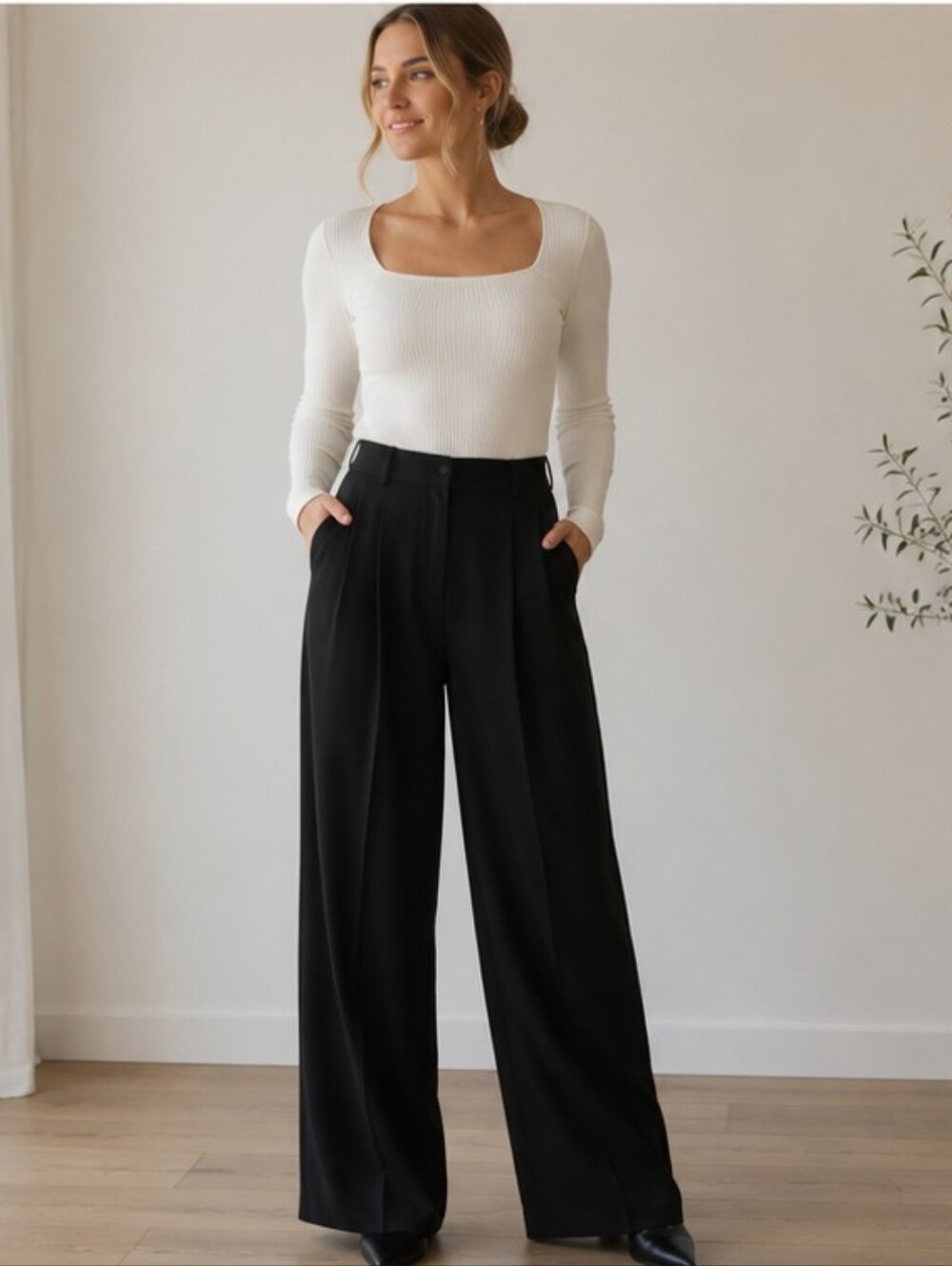 Parker Black Dress Pants